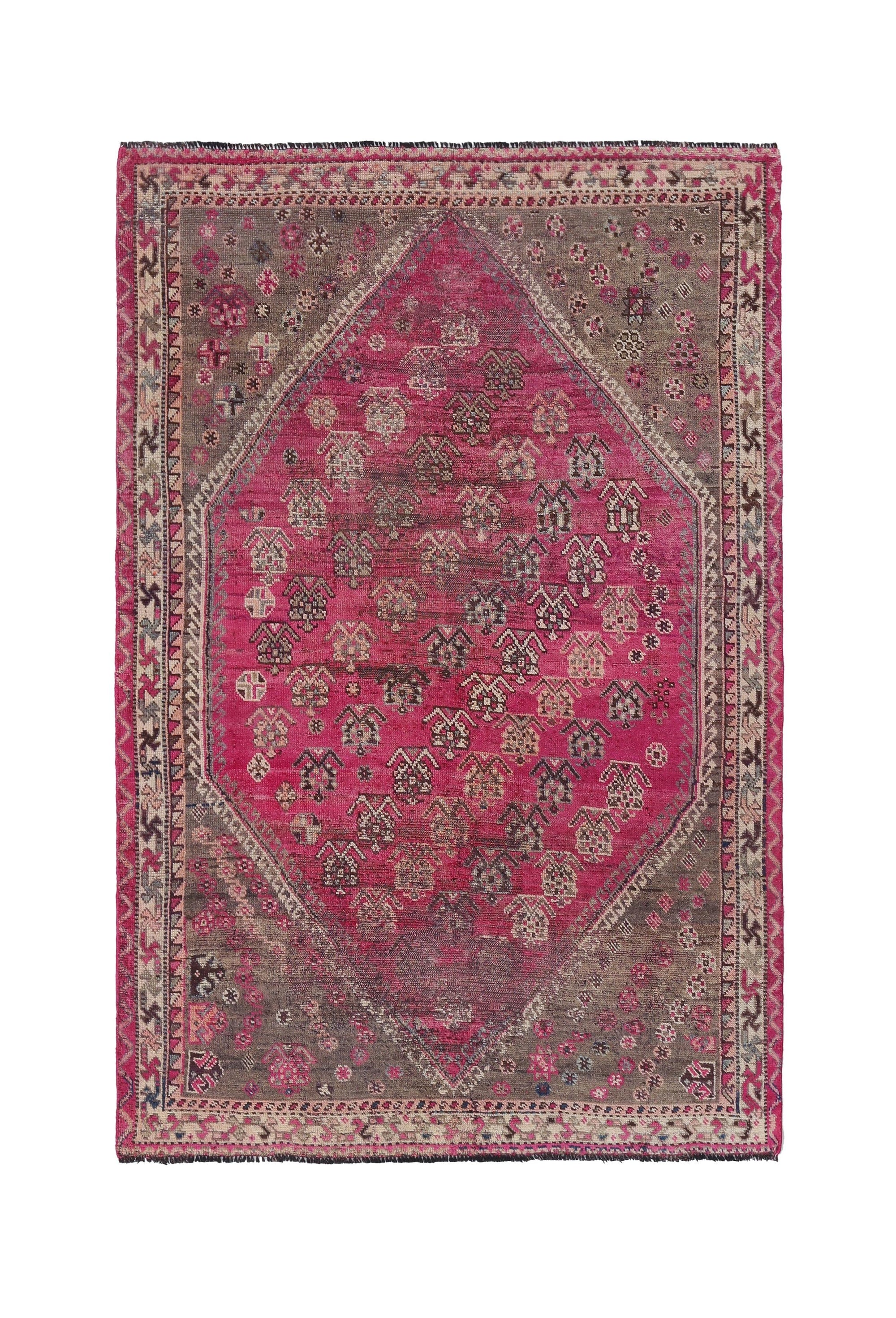 Vintage Persian Shiraz Rug