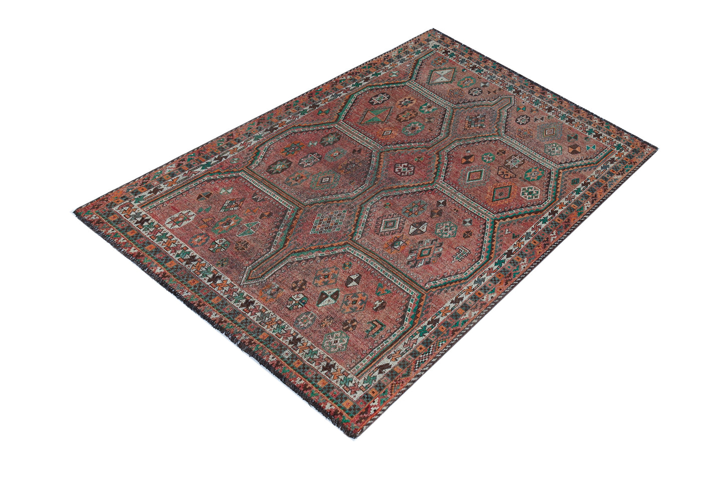 Vintage Persian Shiraz Rug