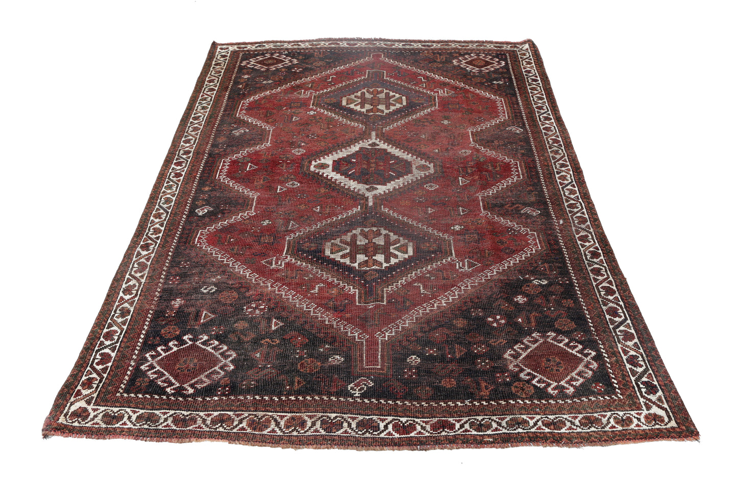 Vintage Persian Shiraz Rug