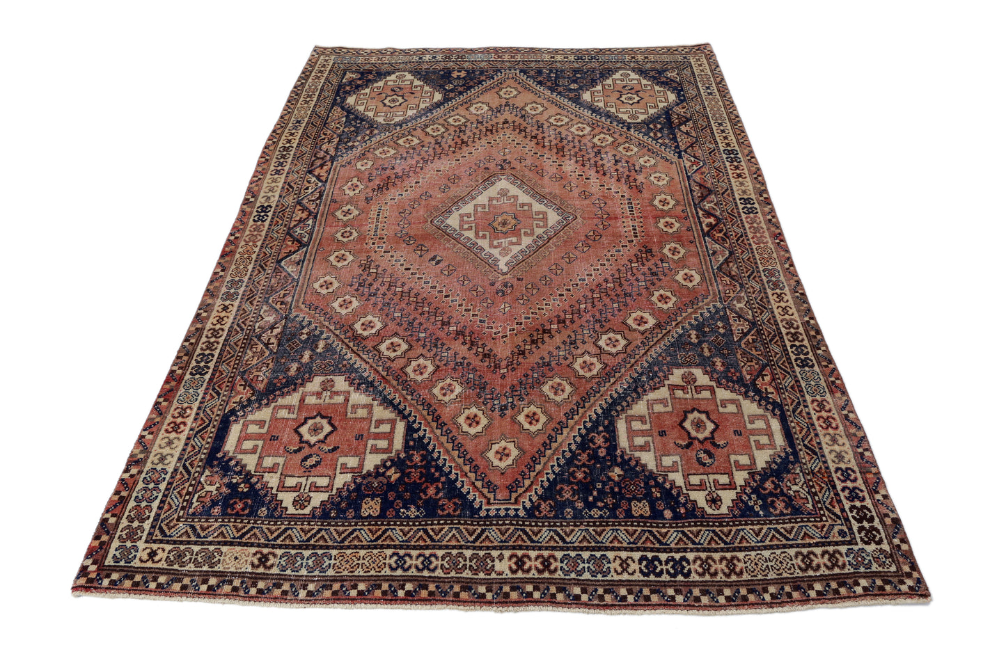 Vintage Persian Shiraz Rug