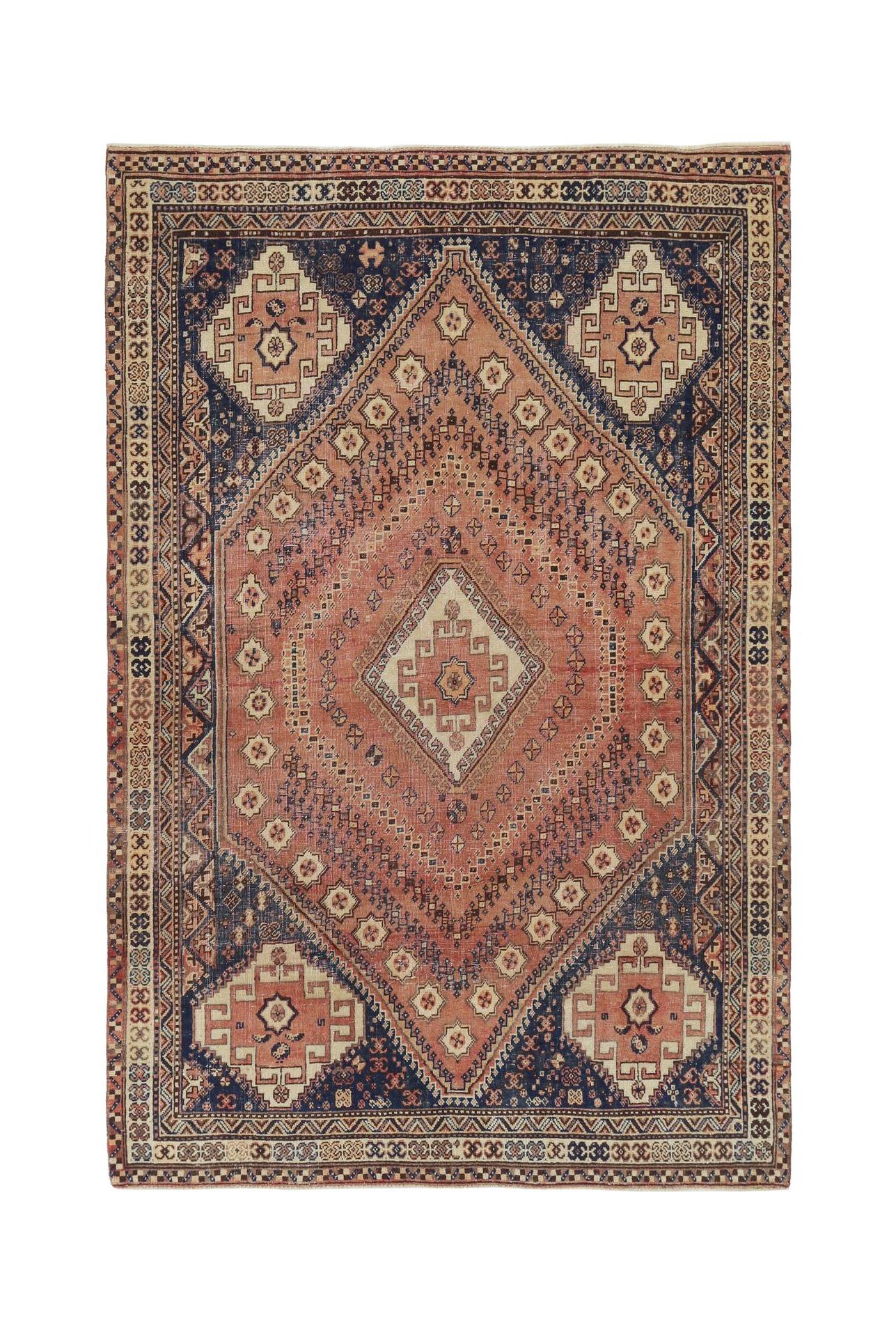 Vintage Persian Shiraz Rug