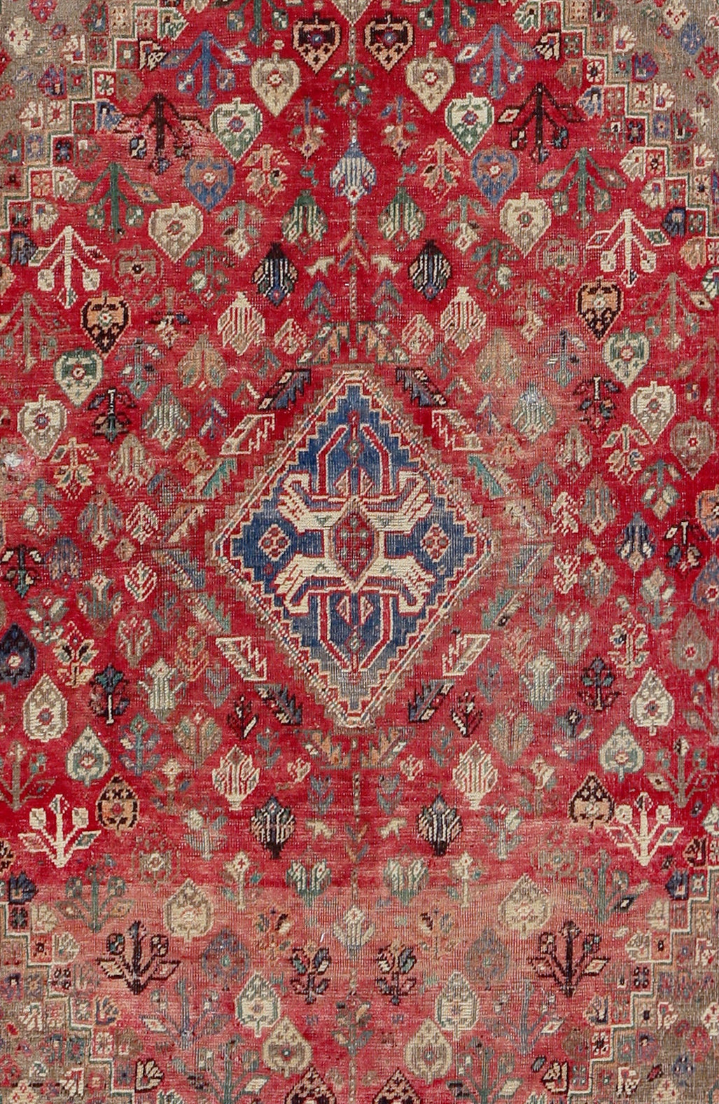 Vintage Persian Shiraz Rug