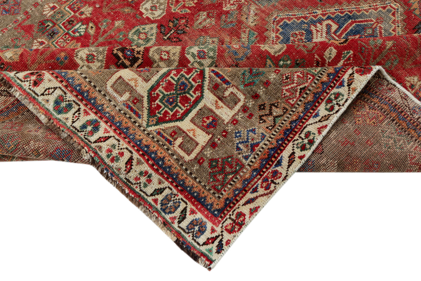 Vintage Persian Shiraz Rug
