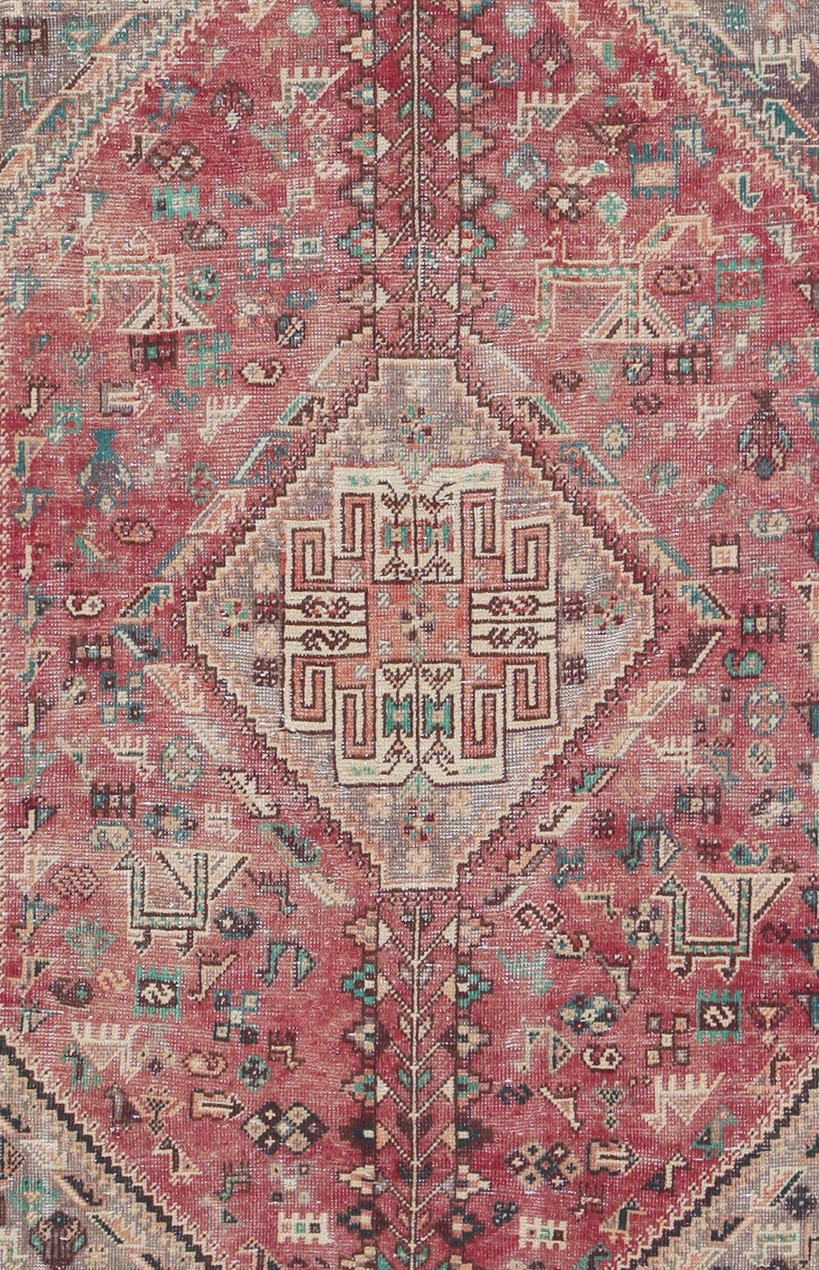 Vintage Persian Shiraz Rug