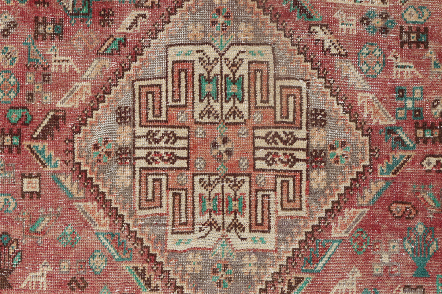 Vintage Persian Shiraz Rug
