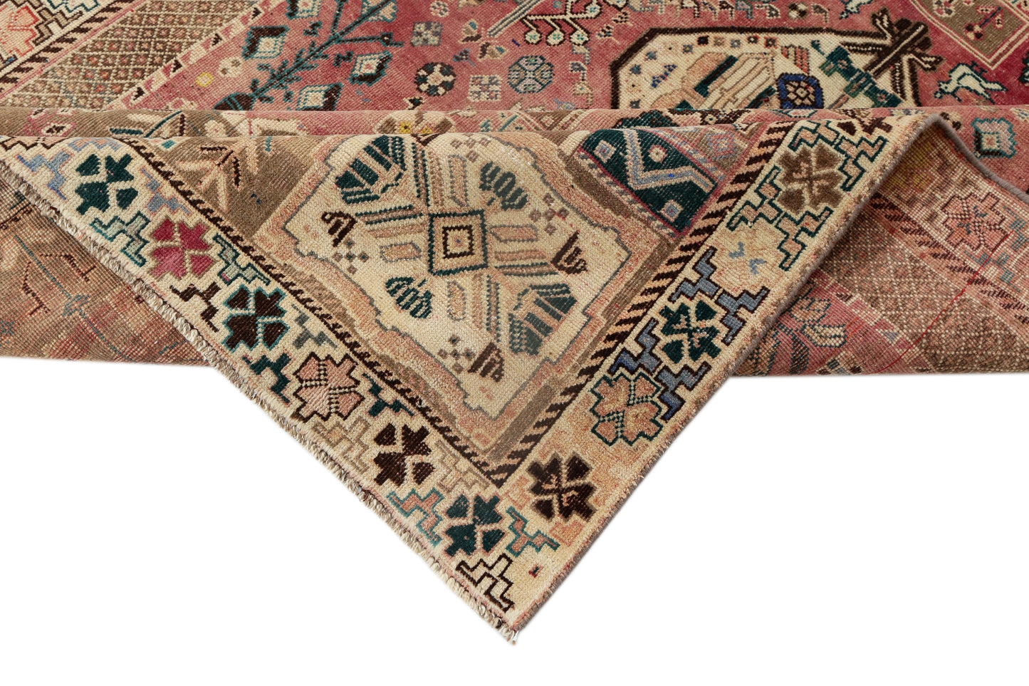 Vintage Persian Shiraz Rug