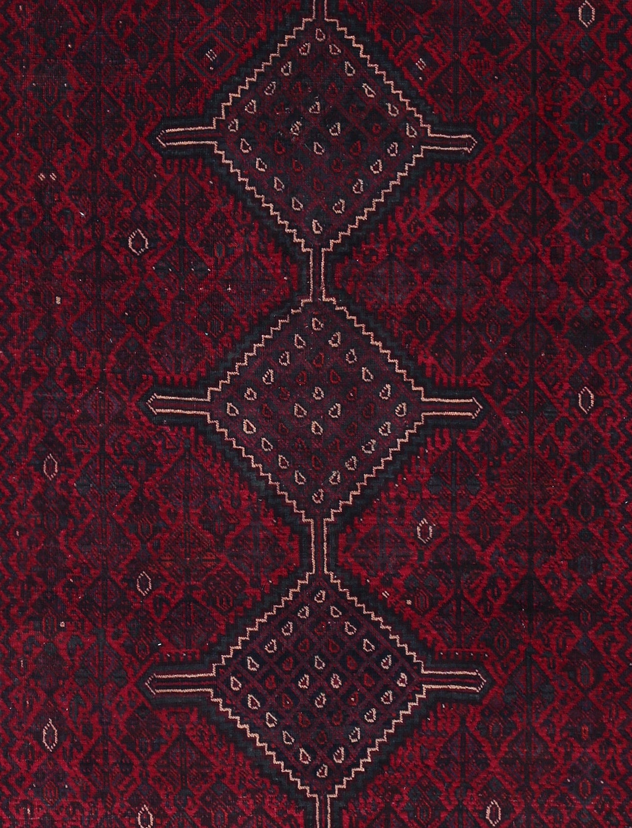 Vintage Persian Shiraz Rug