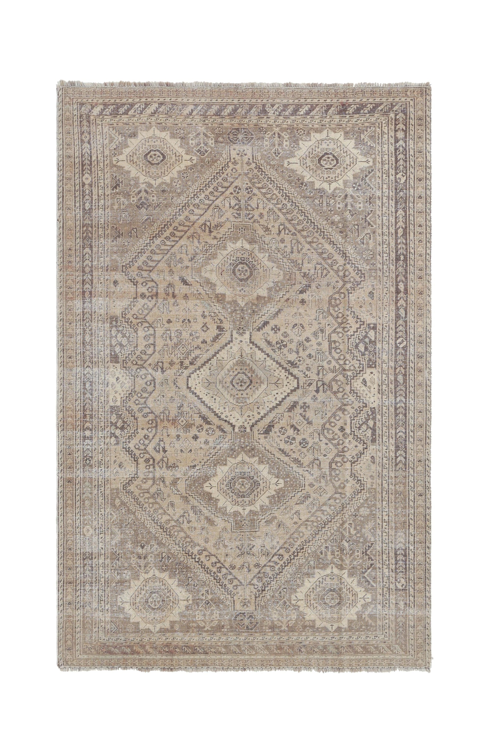 Vintage Persian Shiraz Rug