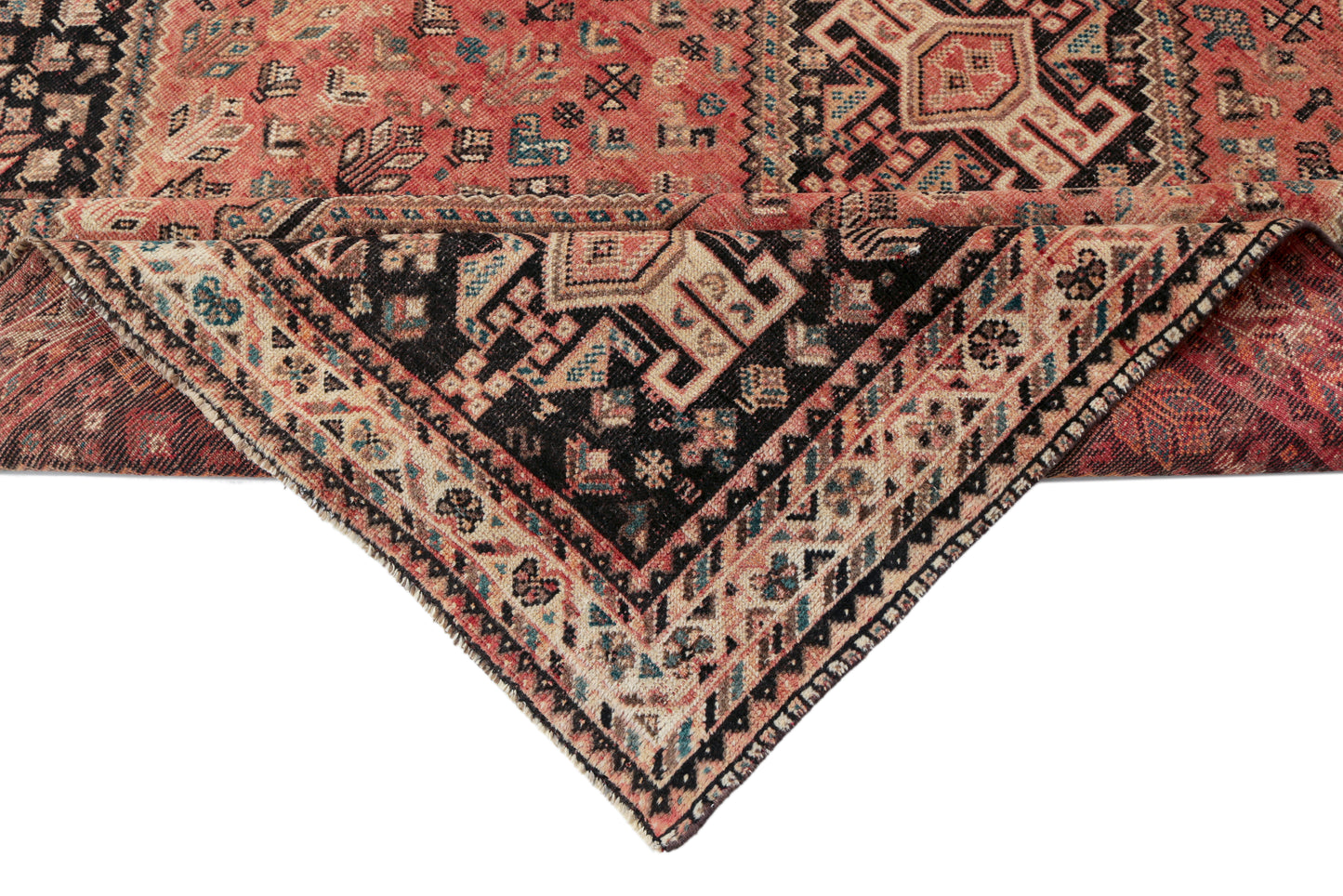 Vintage Persian Shiraz Rug