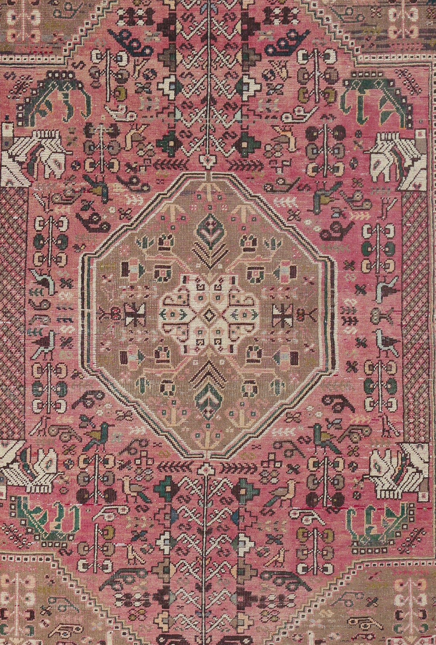 Vintage Persian Shiraz Rug