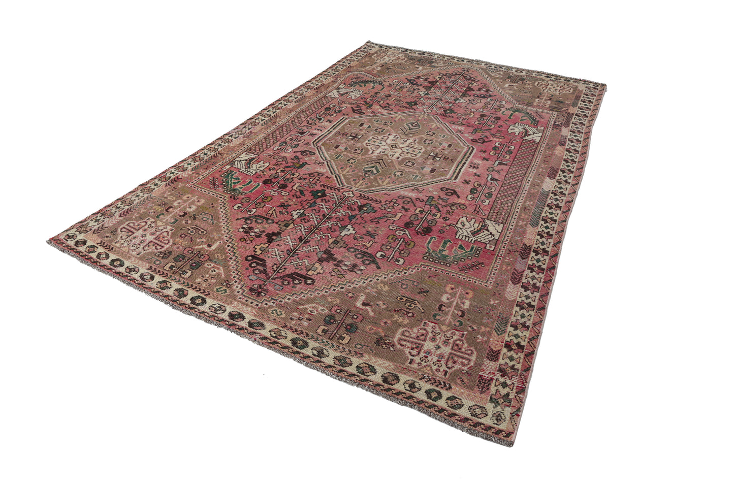 Vintage Persian Shiraz Rug