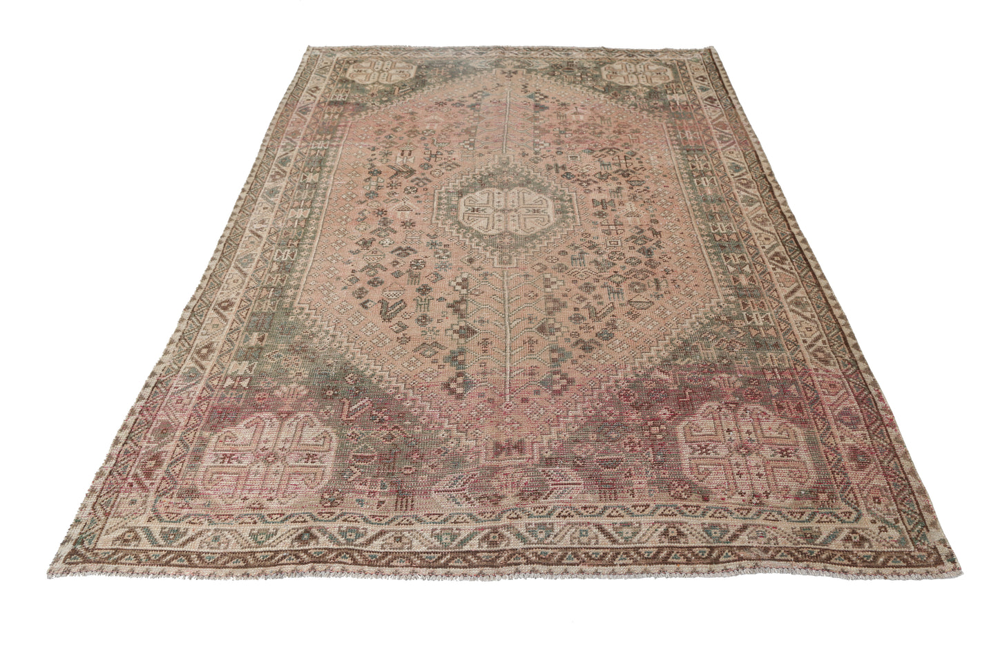 Vintage Persian Shiraz Rug
