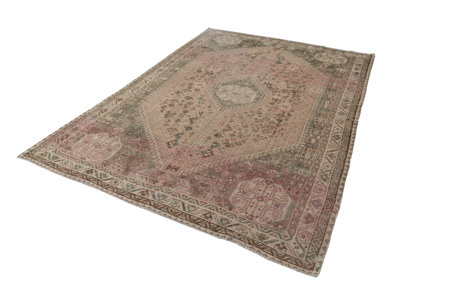 Vintage Persian Shiraz Rug