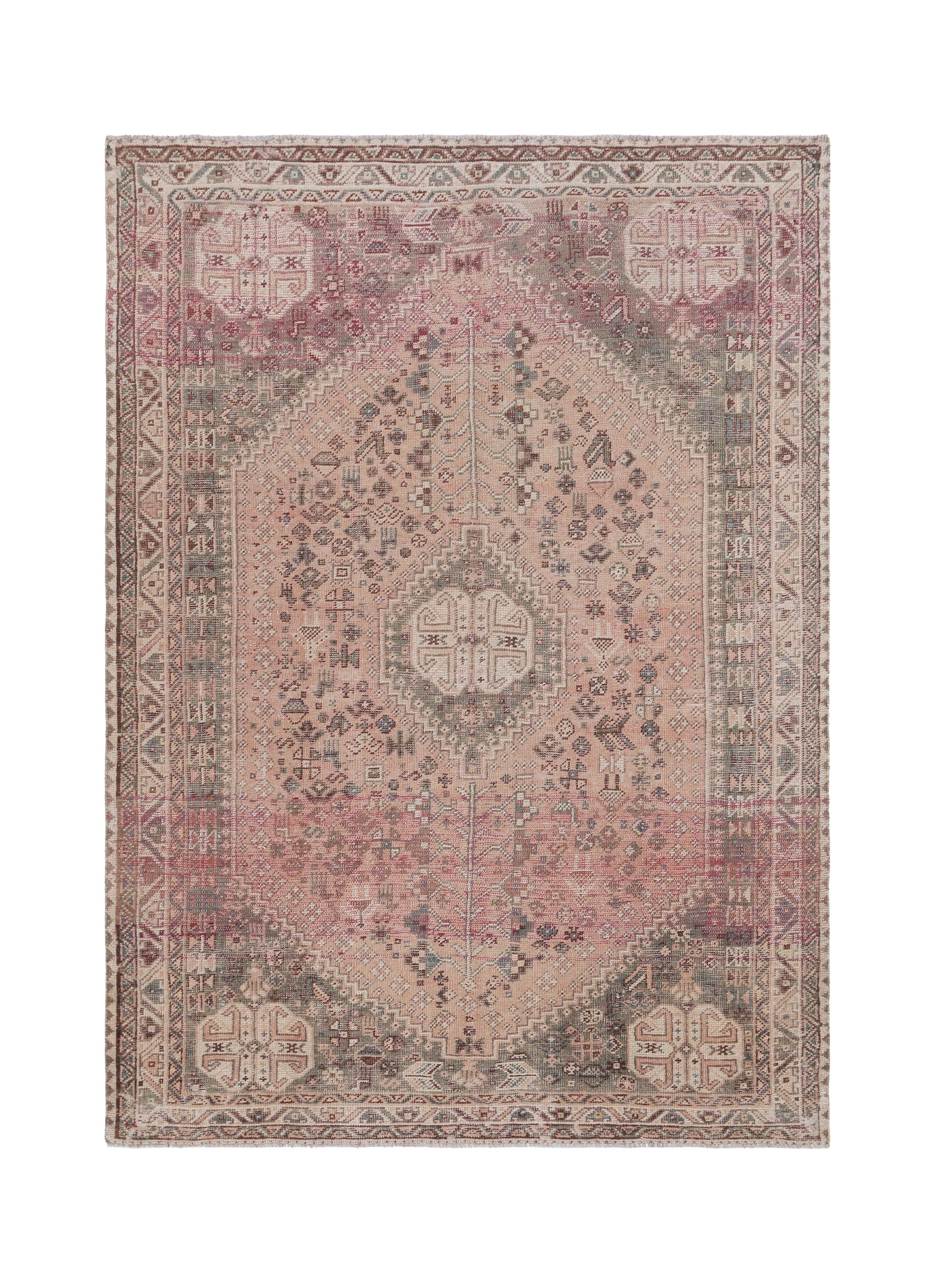 Vintage Persian Shiraz Rug