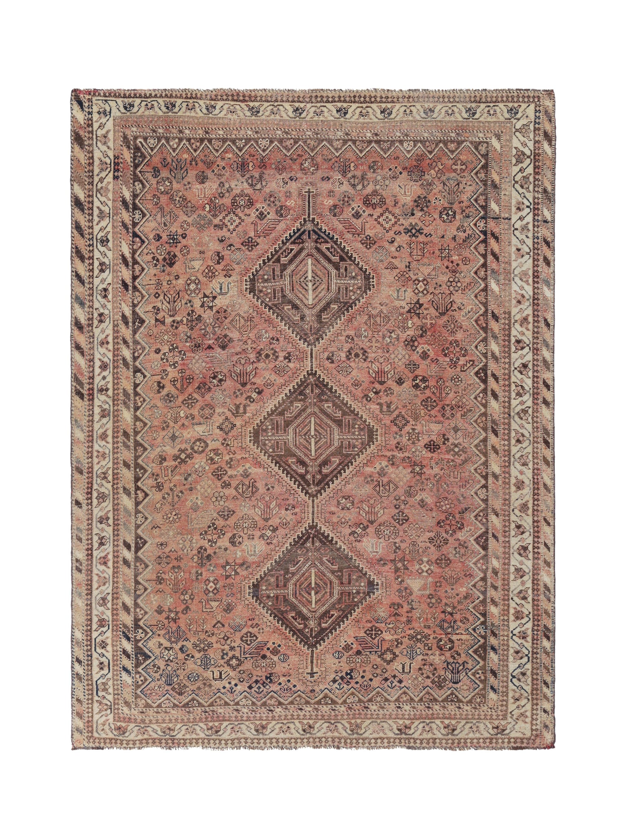 Vintage Persian Shiraz Rug