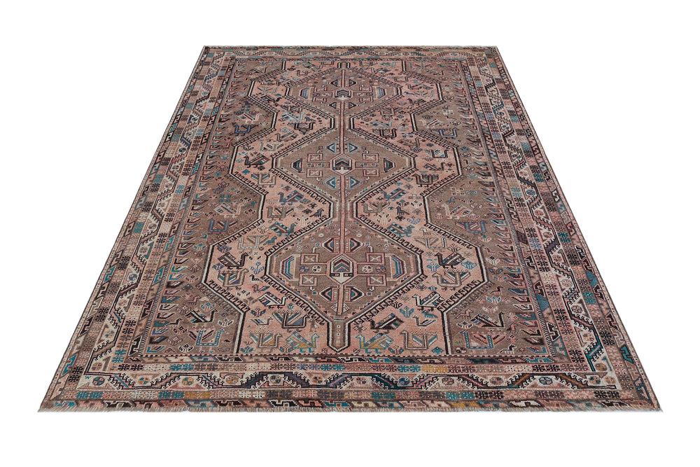 Vintage Persian Shiraz Rug