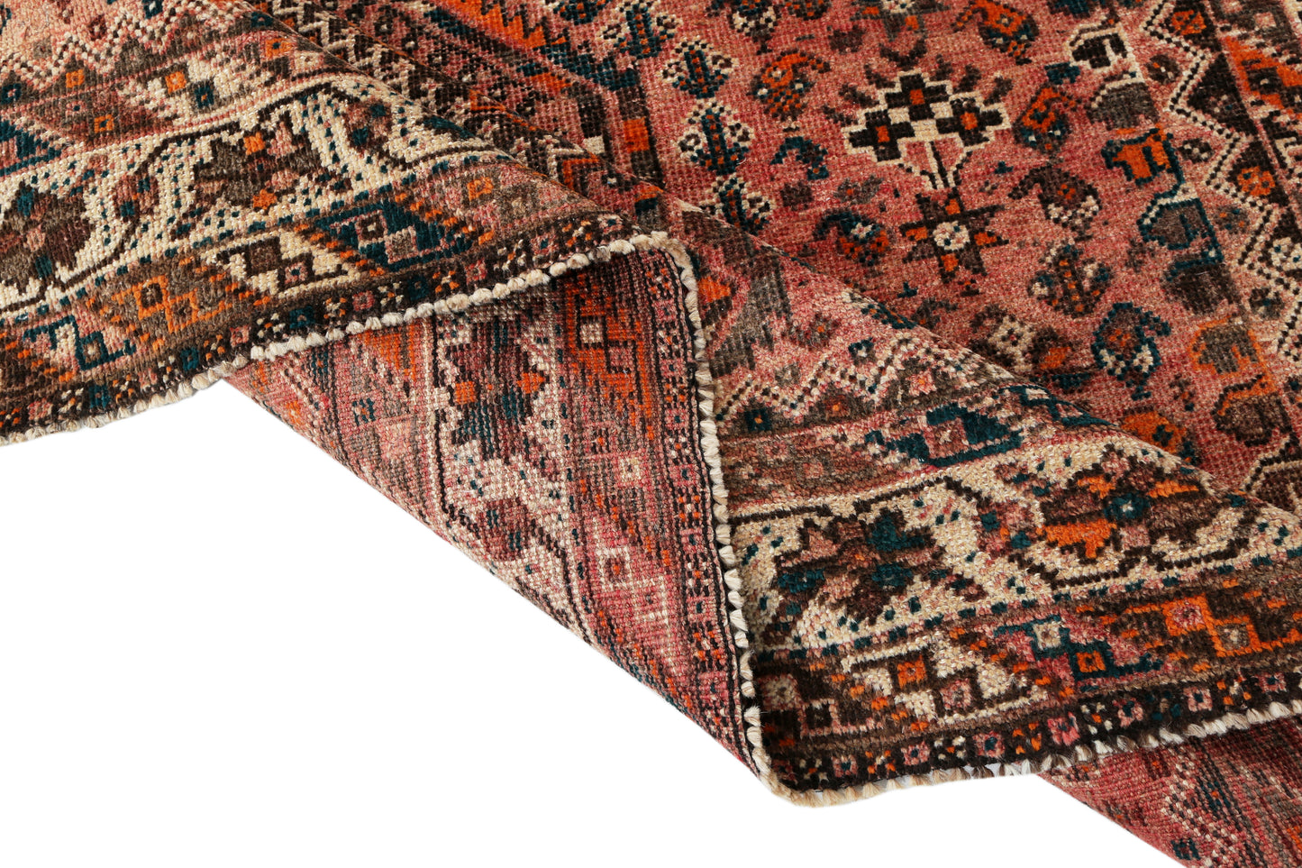 Vintage Persian Shiraz Rug