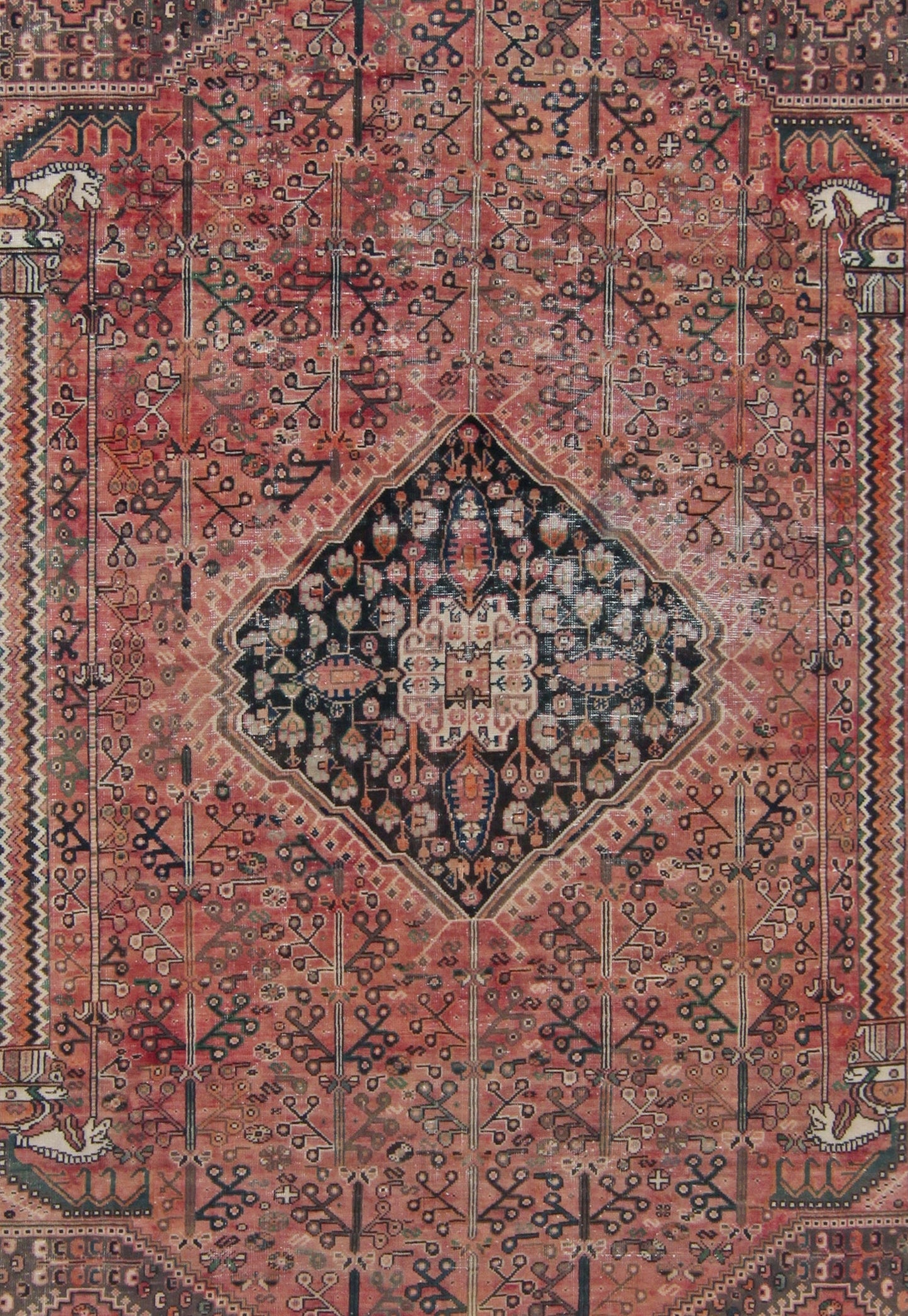 Vintage Persian Shiraz Rug