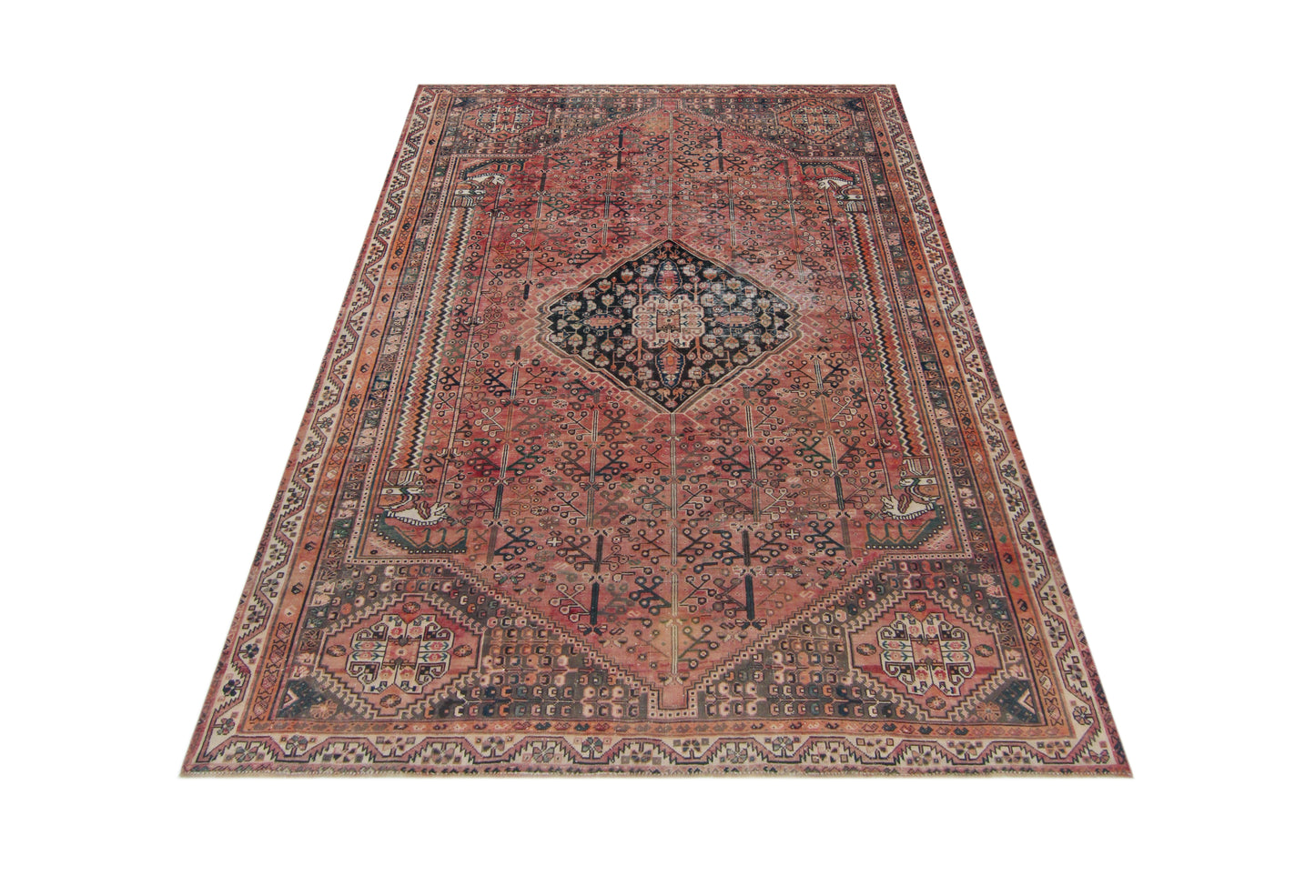 Vintage Persian Shiraz Rug