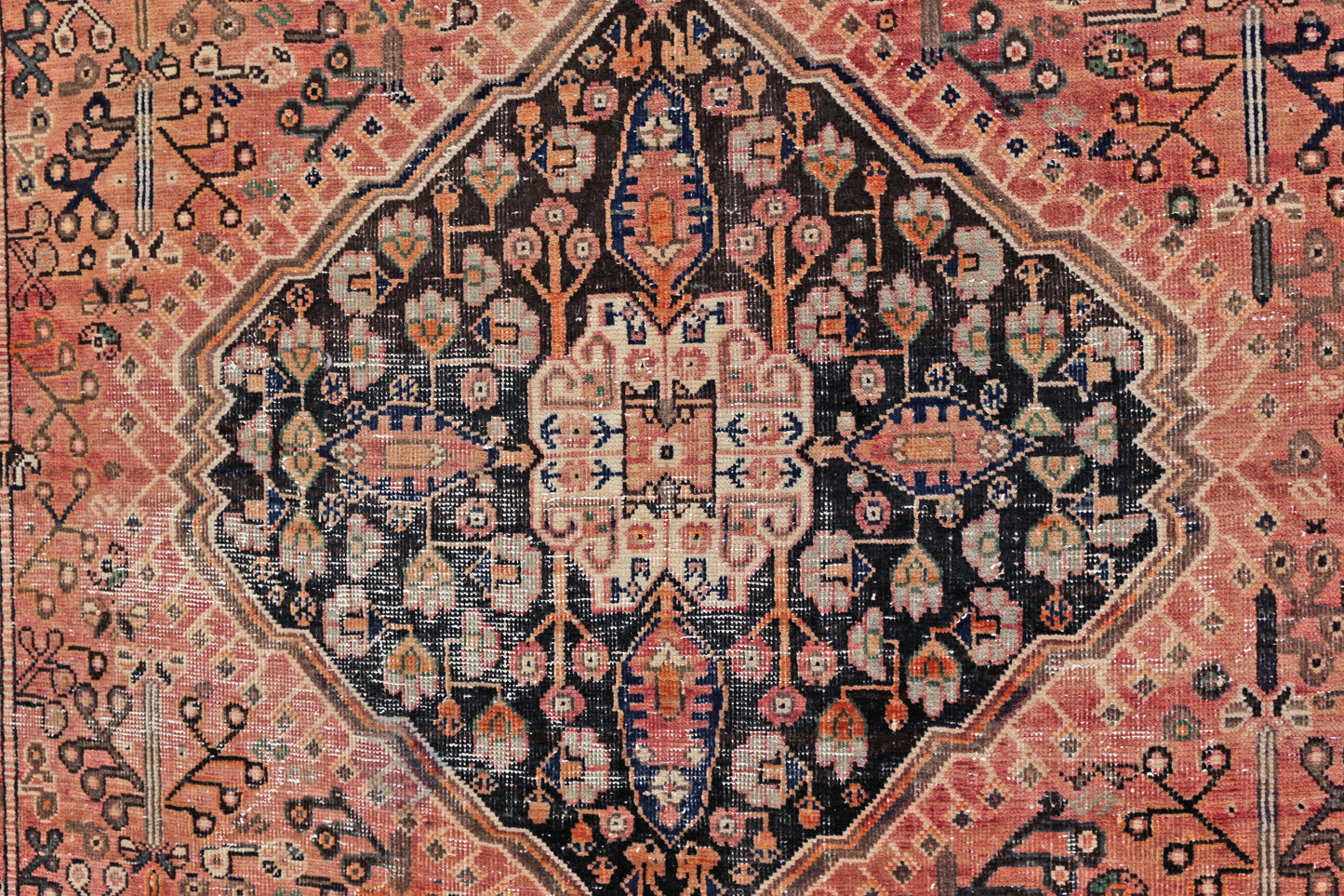 Vintage Persian Shiraz Rug