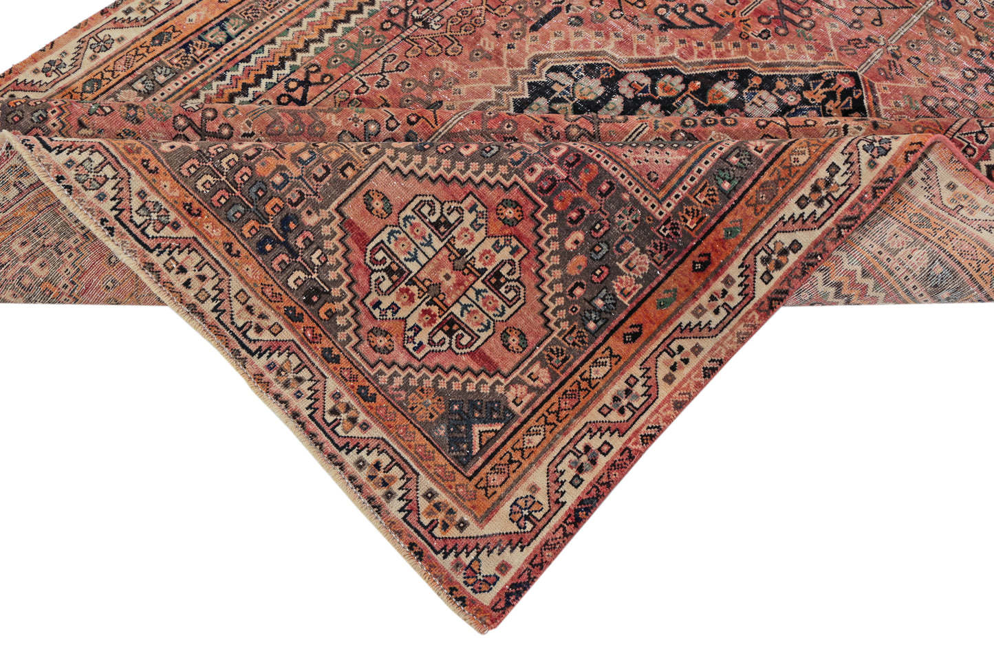 Vintage Persian Shiraz Rug