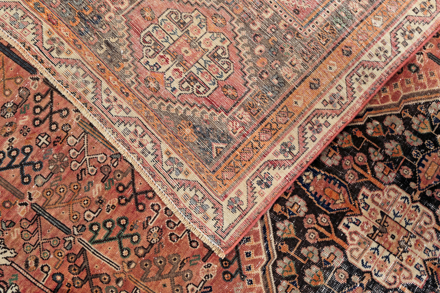 Vintage Persian Shiraz Rug