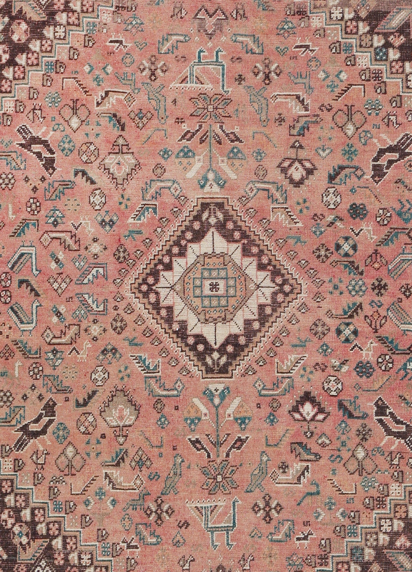 Vintage Persian Shiraz Rug
