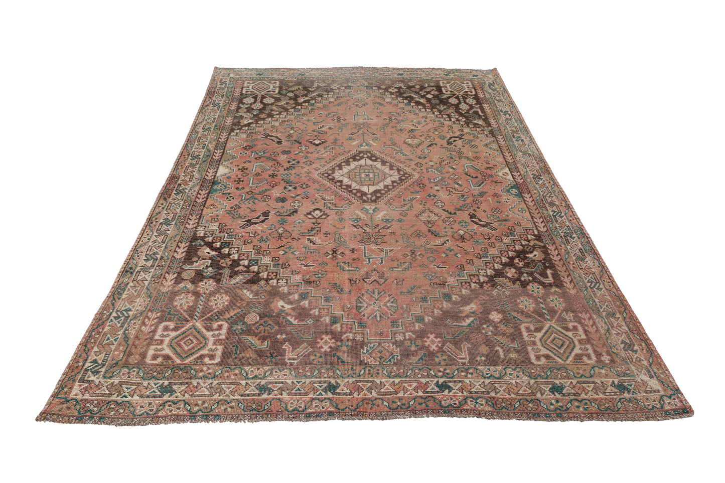 Vintage Persian Shiraz Rug