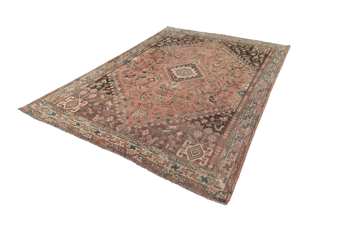Vintage Persian Shiraz Rug