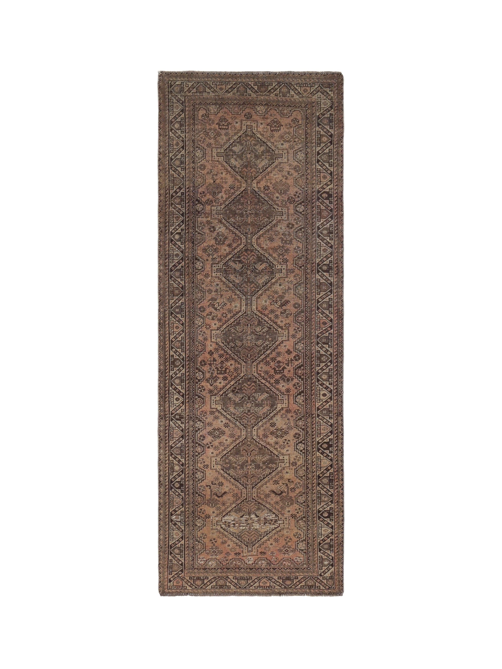 Vintage Persian Shiraz Runner