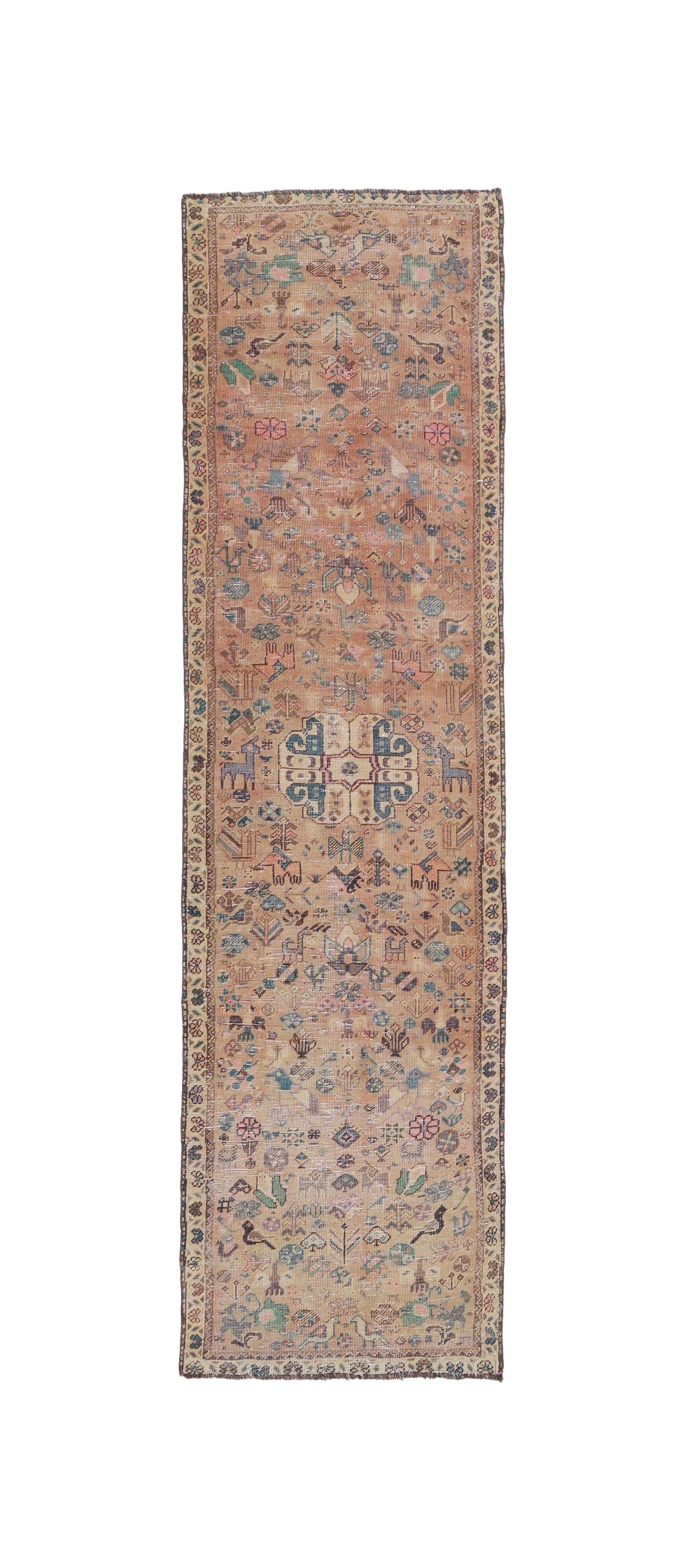 Vintage Persian Shiraz Runner