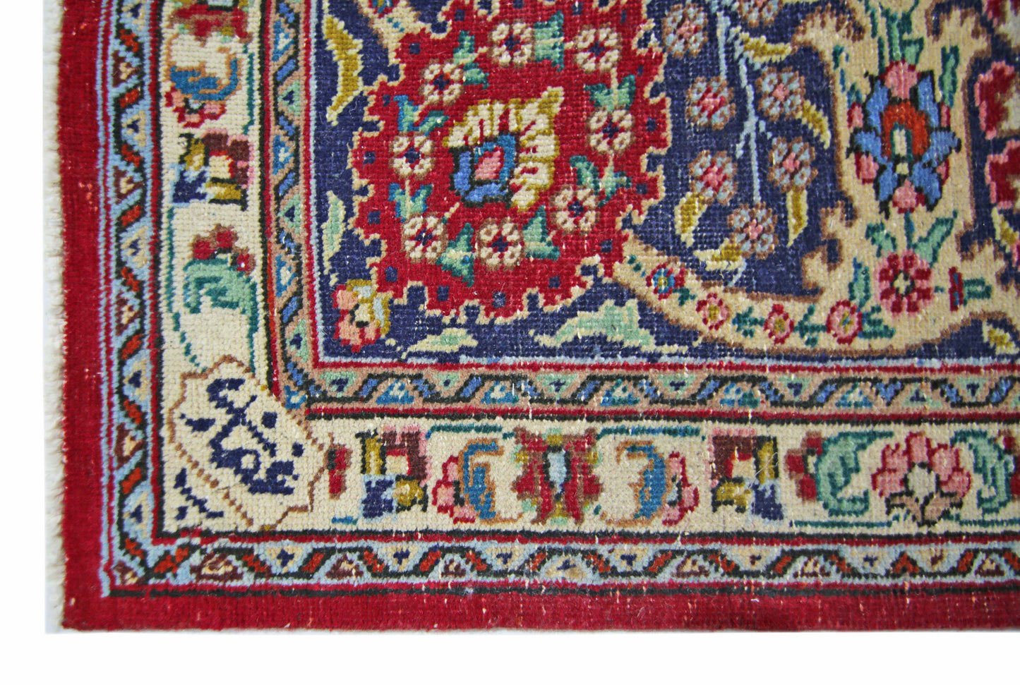 Vintage Persian Tabriz Rug