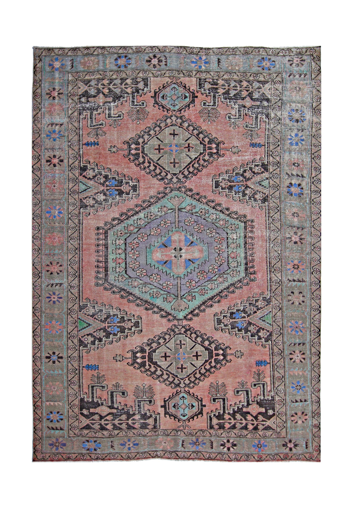 Vintage Persian Wiss Rug