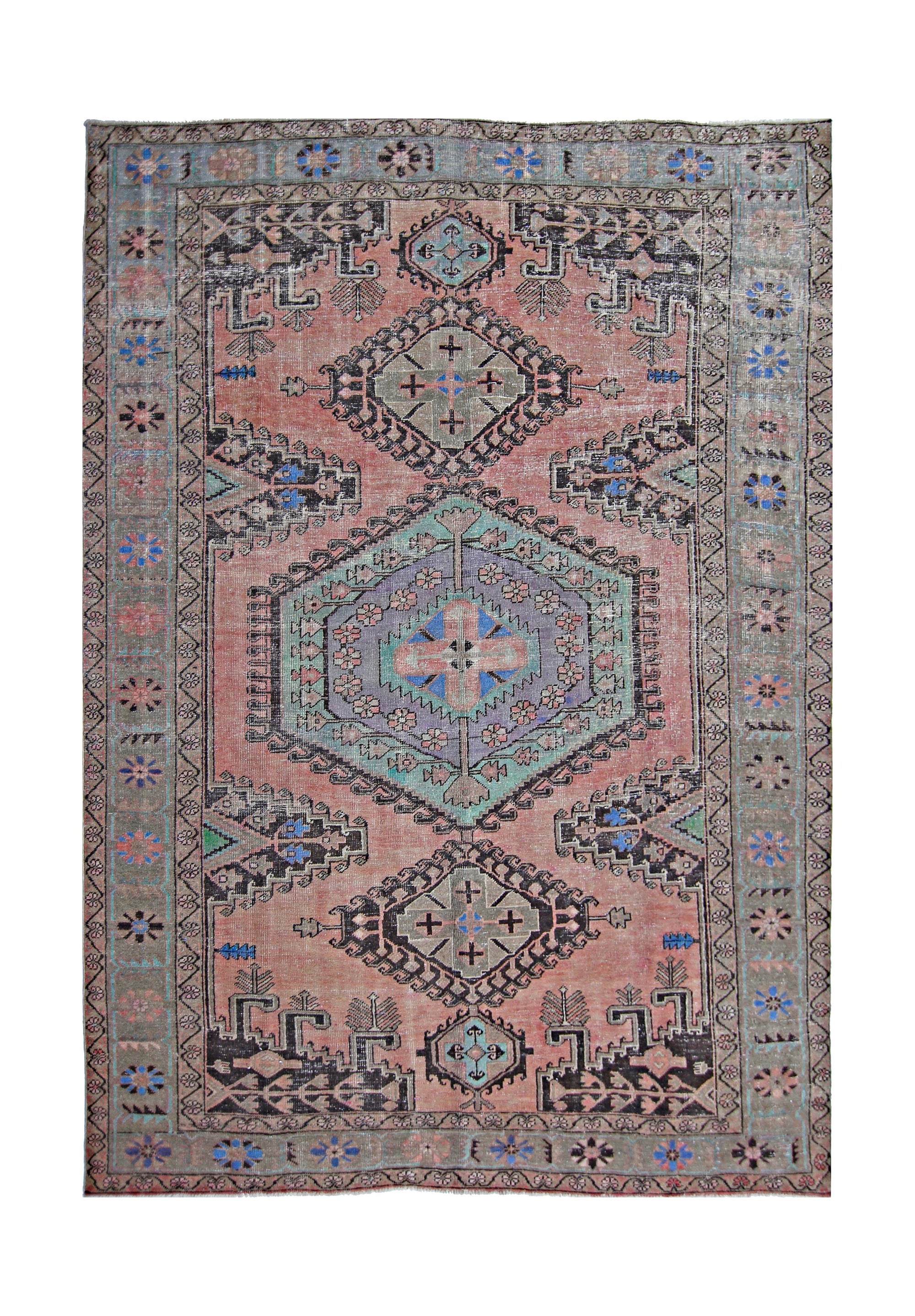 Vintage Persian Wiss Rug