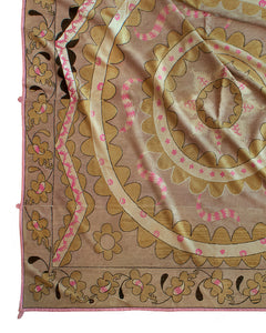 Vintage Silk Uzbek Suzani
