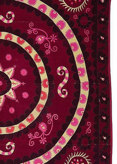 Vintage Silk Uzbek Suzani