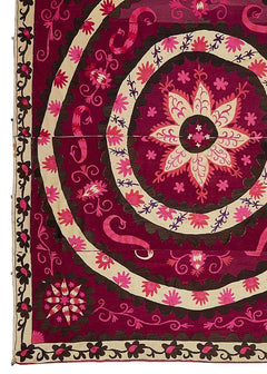 Vintage Silk Uzbek Suzani