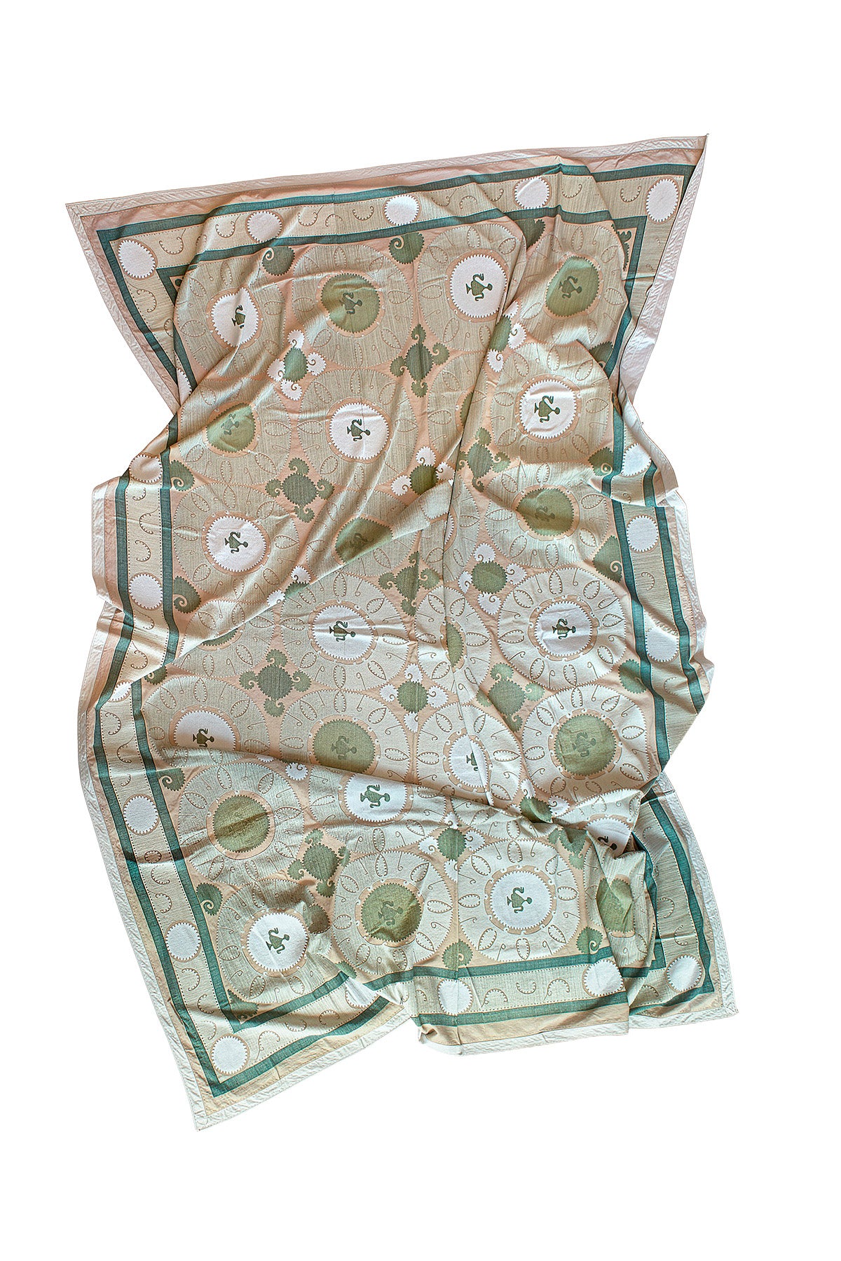 Vintage Silk Uzbek Suzani