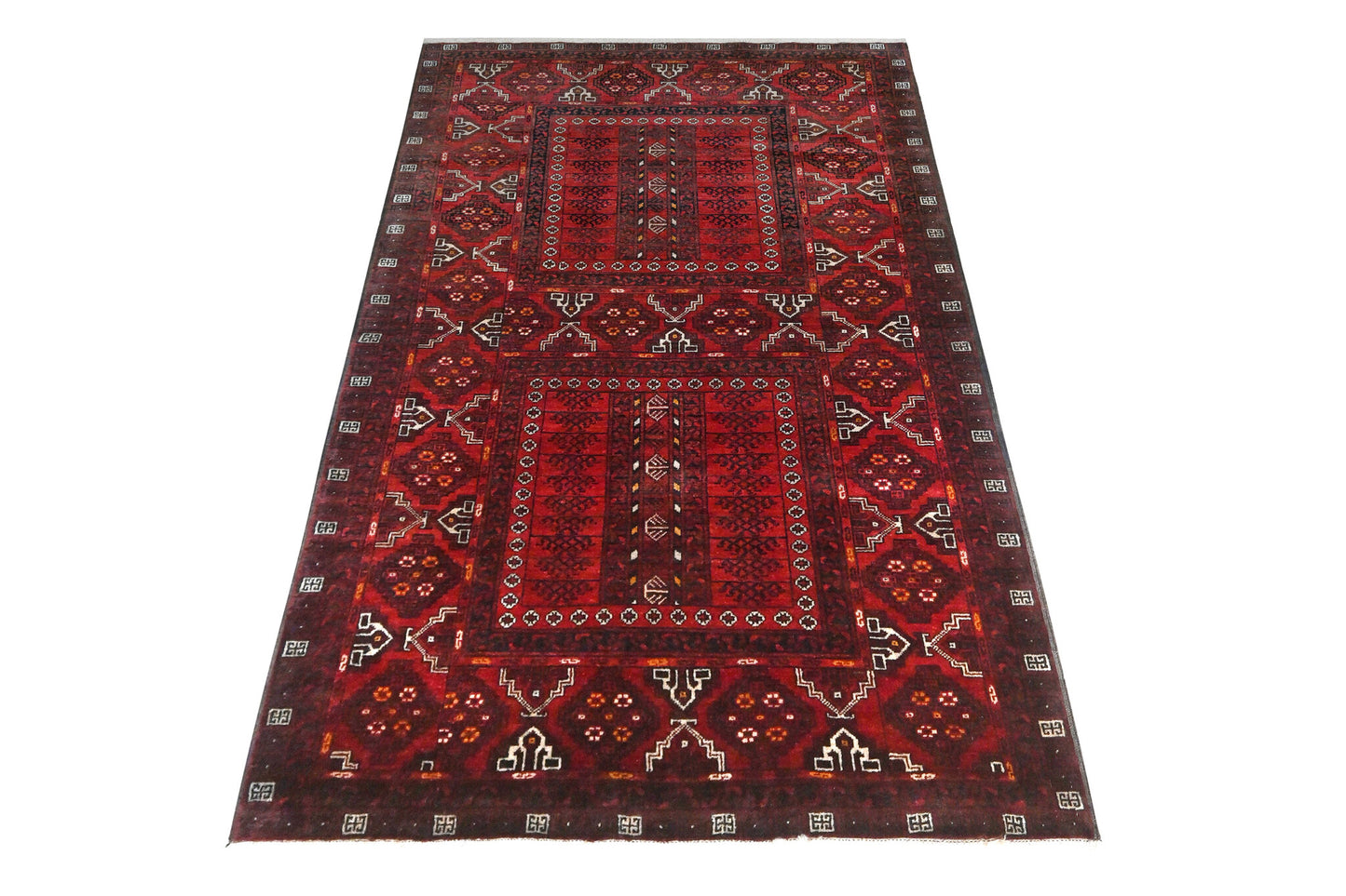 Vintage Turkmen Engsi Rug