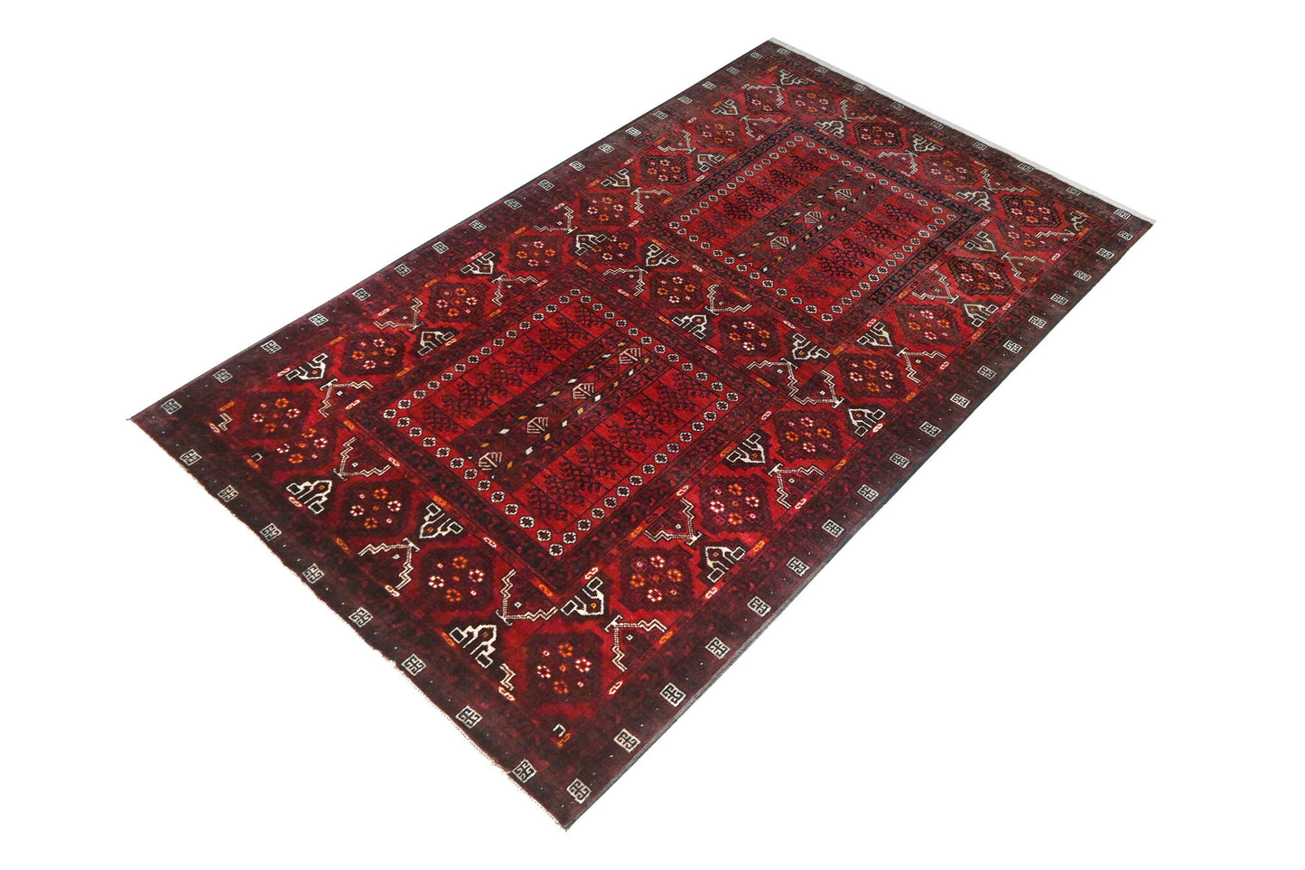 Vintage Turkmen Engsi Rug