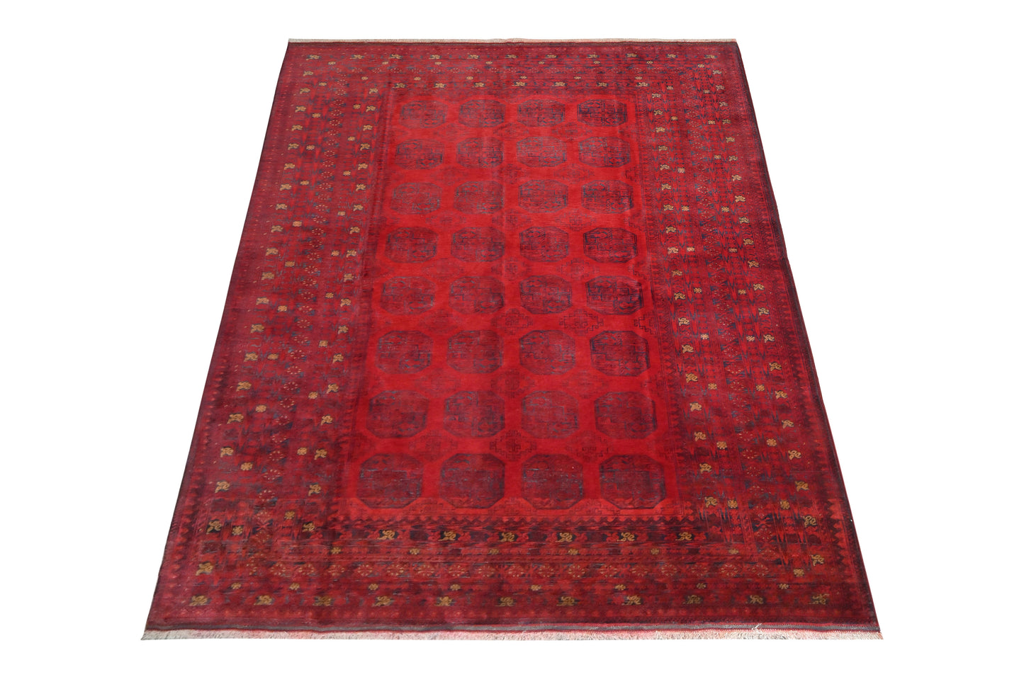 Vintage Turkmen Ersari Rug