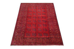 Vintage Turkmen Ersari Rug