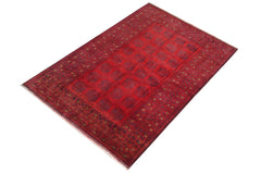 Vintage Turkmen Ersari Rug