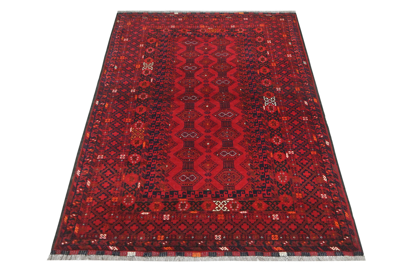 Vintage Turkmen Yomut Rug