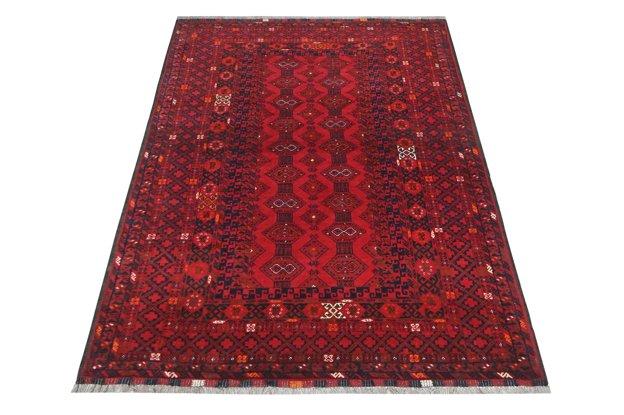 Vintage Turkmen Yomut Rug