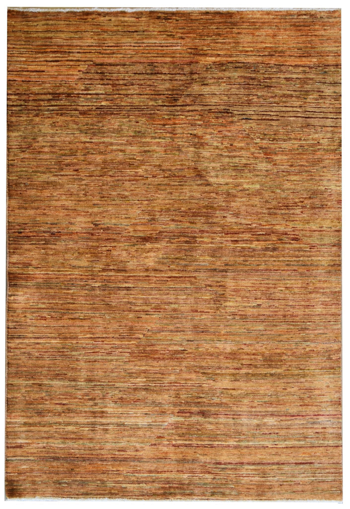 Handmade Afghan Gabbeh Rug | 198 x 141 cm | 6'4" x 4'6" - Najaf Rugs & Textile