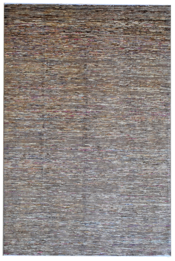 Handmade Afghan Gabbeh Rug | 233 x 170 cm | 7'3" x 5'5" - Najaf Rugs & Textile
