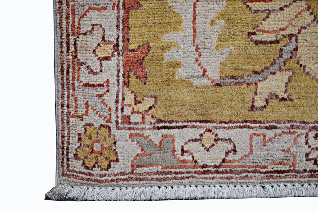 Handmade Mini Afghan Chobi Rug | 82 x 65 cm | 2'8" x 2'2" - Najaf Rugs & Textile