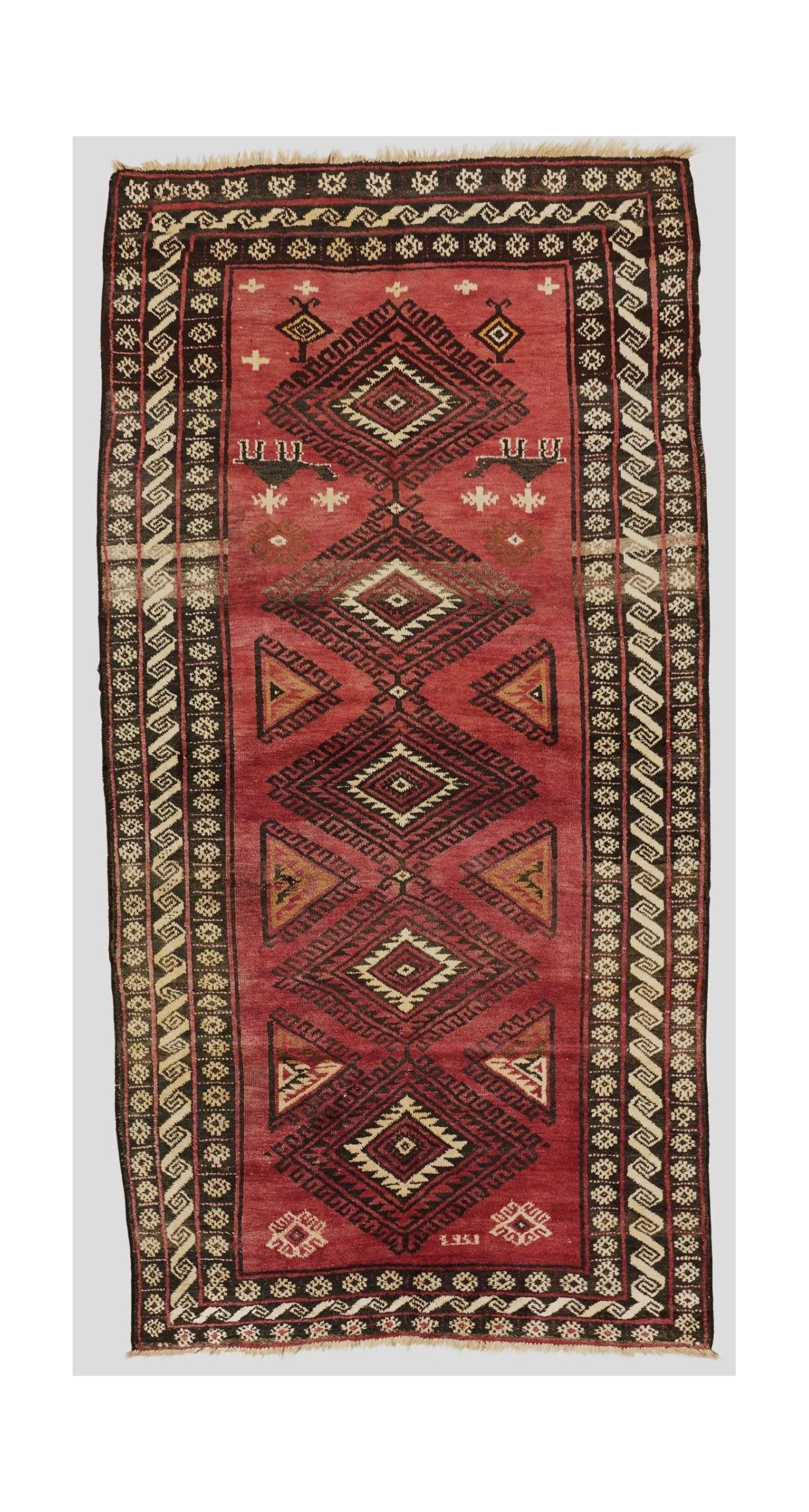 Vintage Afghan Baluch Rug
