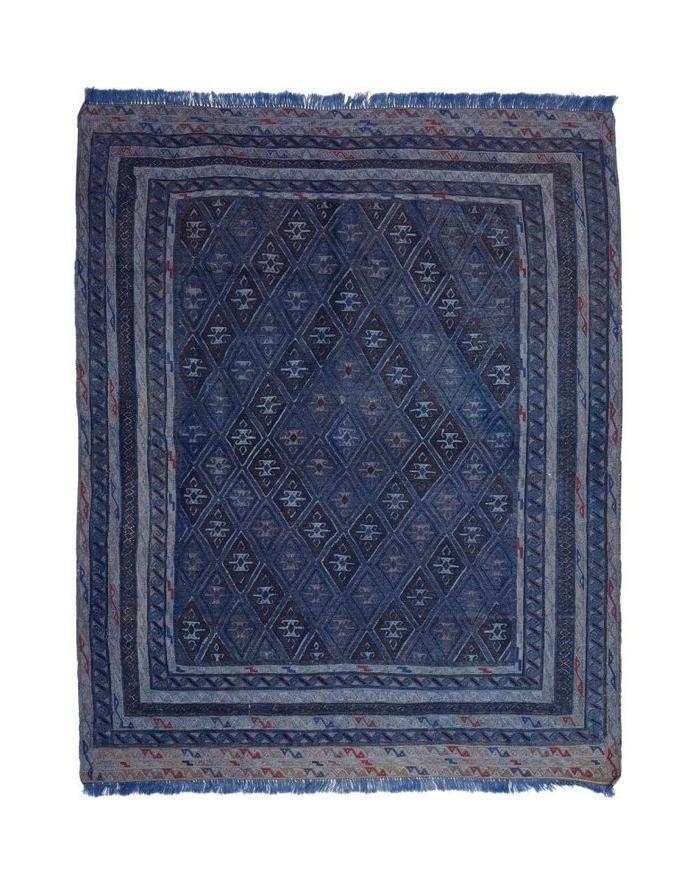 Afghan Mashwani Rug – Overdyed